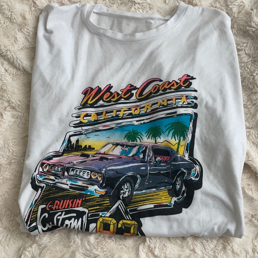 Oversized Hot Rod Graphic T